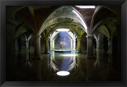 Framed MOROCCO, EL, JADIDA, Portuguese Fortress, Cistern Print