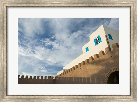 Framed MOROCCO, ESSAOUIRA, City Walls, Moorish Architecture Print