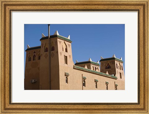 Framed Hotel Kasbah Asmaa Exterior, Midelt, Middle Atlas, Morocco Print