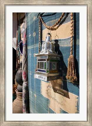Framed Moroccan Souvenirs, Ait Ouritane, Todra Gorge Area, Tinerhir, Morocco Print