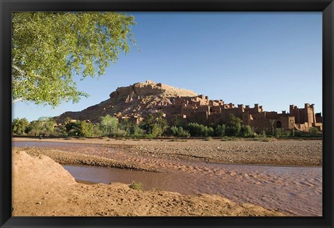 Framed MOROCCO, AIT BENHADDOU, Kasbah Print