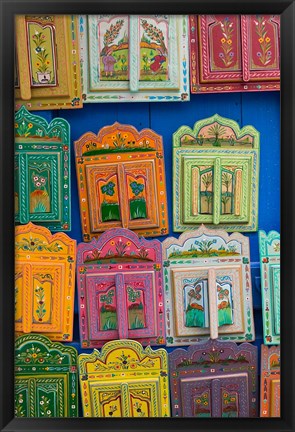 Framed MOROCCO, ESSAOUIRA: Market Souvenirs Print