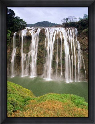 Framed Huangguoshu Falls, Anshun, Guizhou, China Print