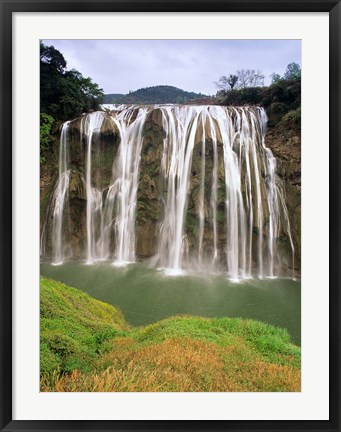 Framed Huangguoshu Falls, Anshun, Guizhou, China Print