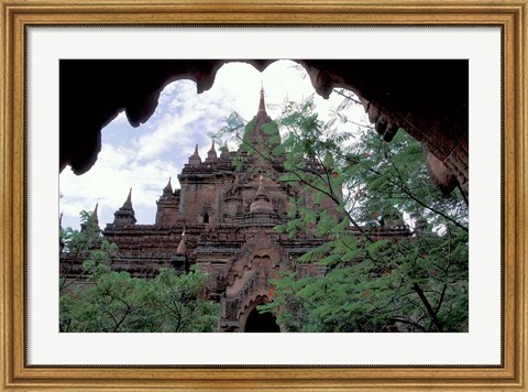 Framed Htilominlo Pahto, Myanmar Print