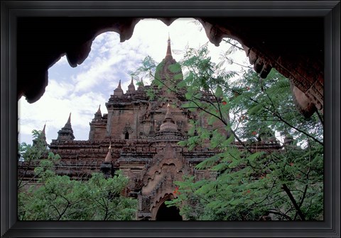 Framed Htilominlo Pahto, Myanmar Print