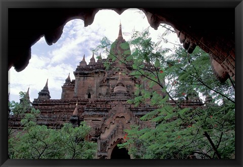 Framed Htilominlo Pahto, Myanmar Print