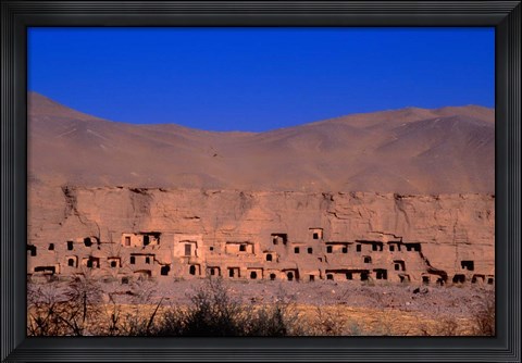 Framed Mogao Caves, Silk Road, China Print