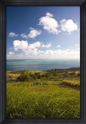 Framed Mauritius, Rodrigues, Pompee, Ile Hermitage Print