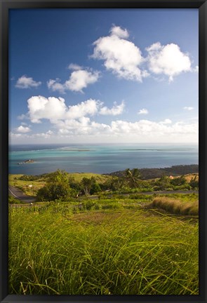 Framed Mauritius, Rodrigues, Pompee, Ile Hermitage Print