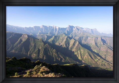 Framed Semien Mountains National Park, Ethiopia Print