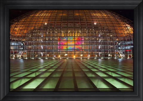 Framed National Grand Theater, Beijing, China Print