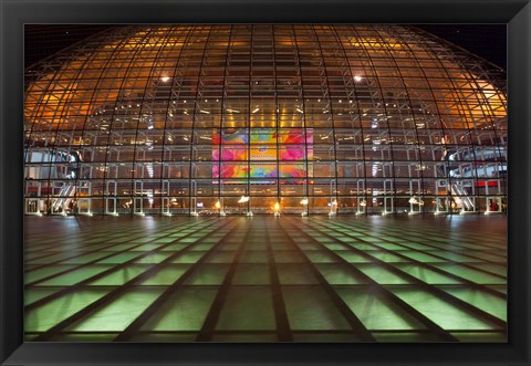 Framed National Grand Theater, Beijing, China Print