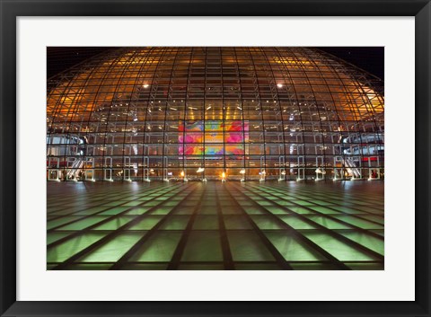 Framed National Grand Theater, Beijing, China Print