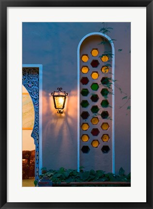 Framed MOROCCO, Souss Valley, TAROUDANT, Palais Salam Palace Print