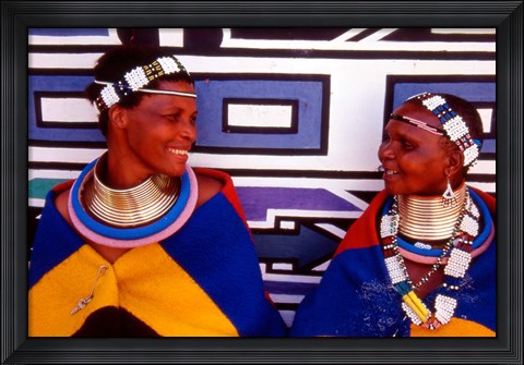 Framed Ndembelle Women, South Africa Print