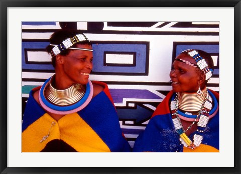 Framed Ndembelle Women, South Africa Print