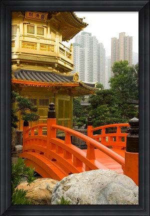 Framed Nan Lian Garden, Hong Kong, China Print