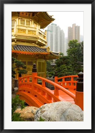 Framed Nan Lian Garden, Hong Kong, China Print