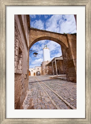 Framed Mosque in el Jadida, Morocco Print