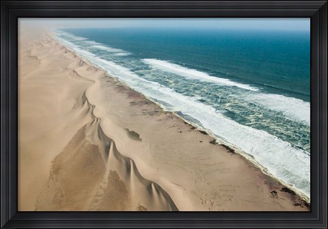 Framed Namibia, Skeleton Coast, Coastline Print