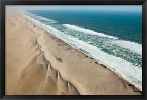 Framed Namibia, Skeleton Coast, Coastline Print