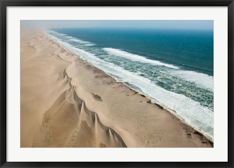 Framed Namibia, Skeleton Coast, Coastline Print