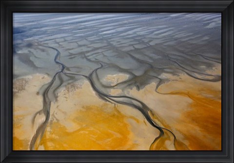 Framed Namibia, Walvis Bay, Namib Rand Desert Print