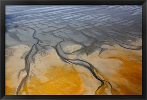 Framed Namibia, Walvis Bay, Namib Rand Desert Print