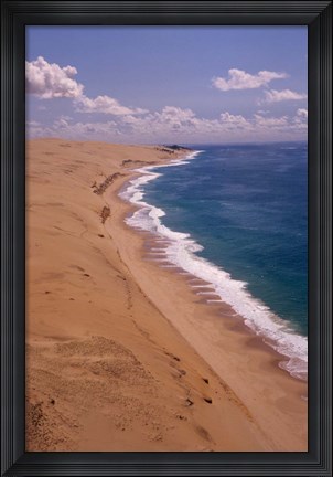 Framed Mozambique, Bazaruto, Benguerra Island, Coastline Print