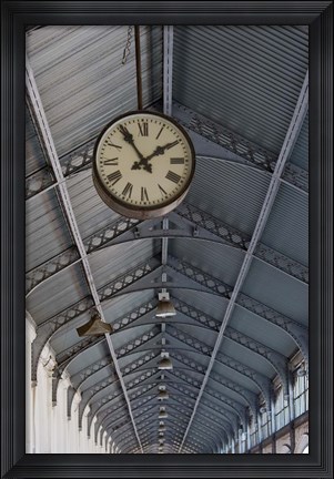Framed Mozambique, Maputo, Colonial era C.F.M. Train Station Print