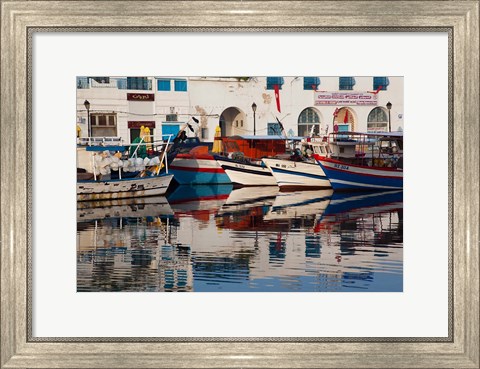 Framed Old Port, Bizerte, Tunisia Print