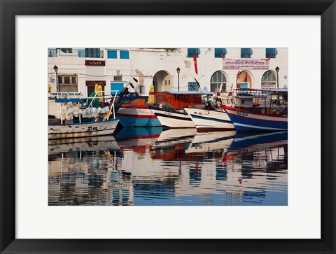 Framed Old Port, Bizerte, Tunisia Print