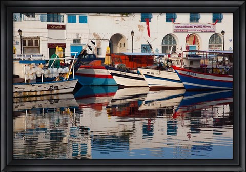 Framed Old Port, Bizerte, Tunisia Print