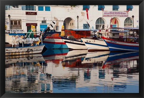 Framed Old Port, Bizerte, Tunisia Print