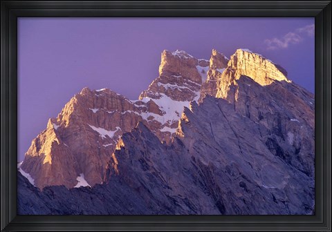 Framed Mountains, Pakistan Print