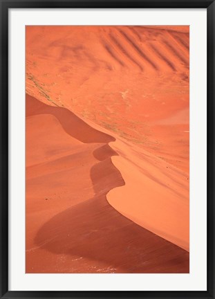 Framed Namibia, Sossusvlei. Namib-Naukluft Desert Print