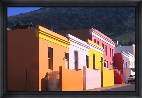 Framed Native Area on Wales Street, Cape Town, South Africa Print