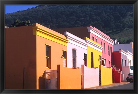 Framed Native Area on Wales Street, Cape Town, South Africa Print