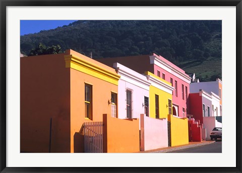 Framed Native Area on Wales Street, Cape Town, South Africa Print