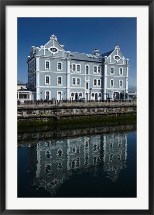 Framed Old Port Captain&#39;s Building, Waterfront, Cape Town, South Africa Print