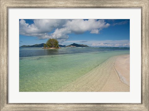 Framed Seychelles, Island of La Digue Print