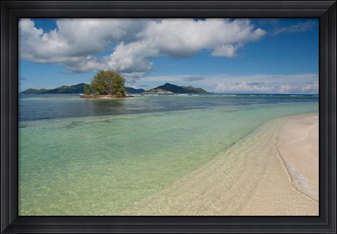 Framed Seychelles, Island of La Digue Print