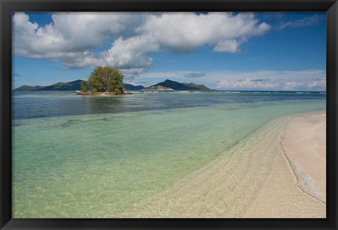 Framed Seychelles, Island of La Digue Print