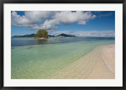 Framed Seychelles, Island of La Digue Print