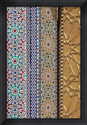 Framed Royal Palace of Fes, Morocco Print