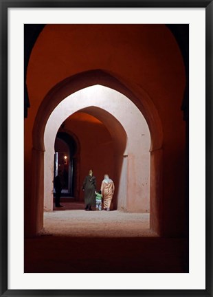 Framed Royal granaries of Moulay Ismail, Meknes, Morocco, Africa Print