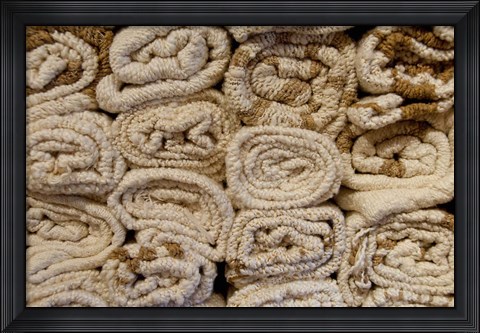 Framed Silk textiles Print