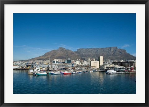 Framed South Africa, Victoria &amp; Alfred, Harbor Print