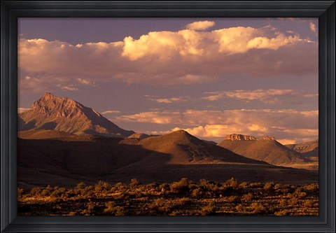 Framed South Africa, Nieu Bethesda, Naudeberg Pass Print